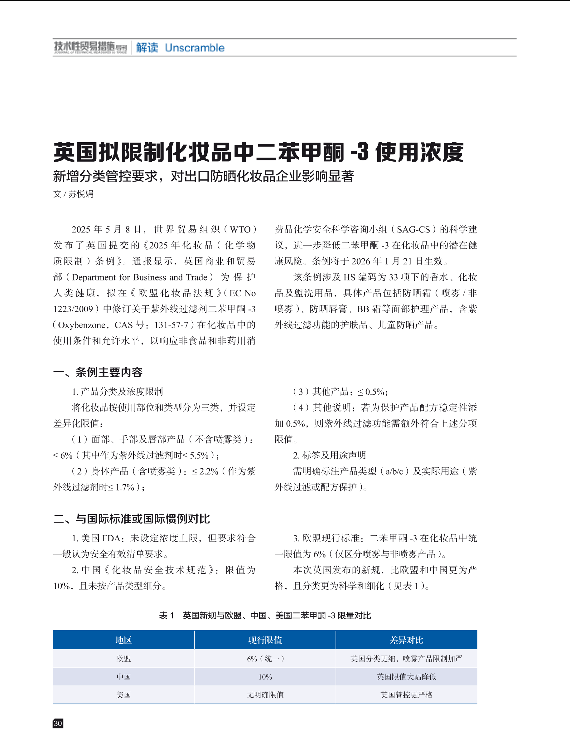 2025年第3期技术性贸易措施导刊 第32页