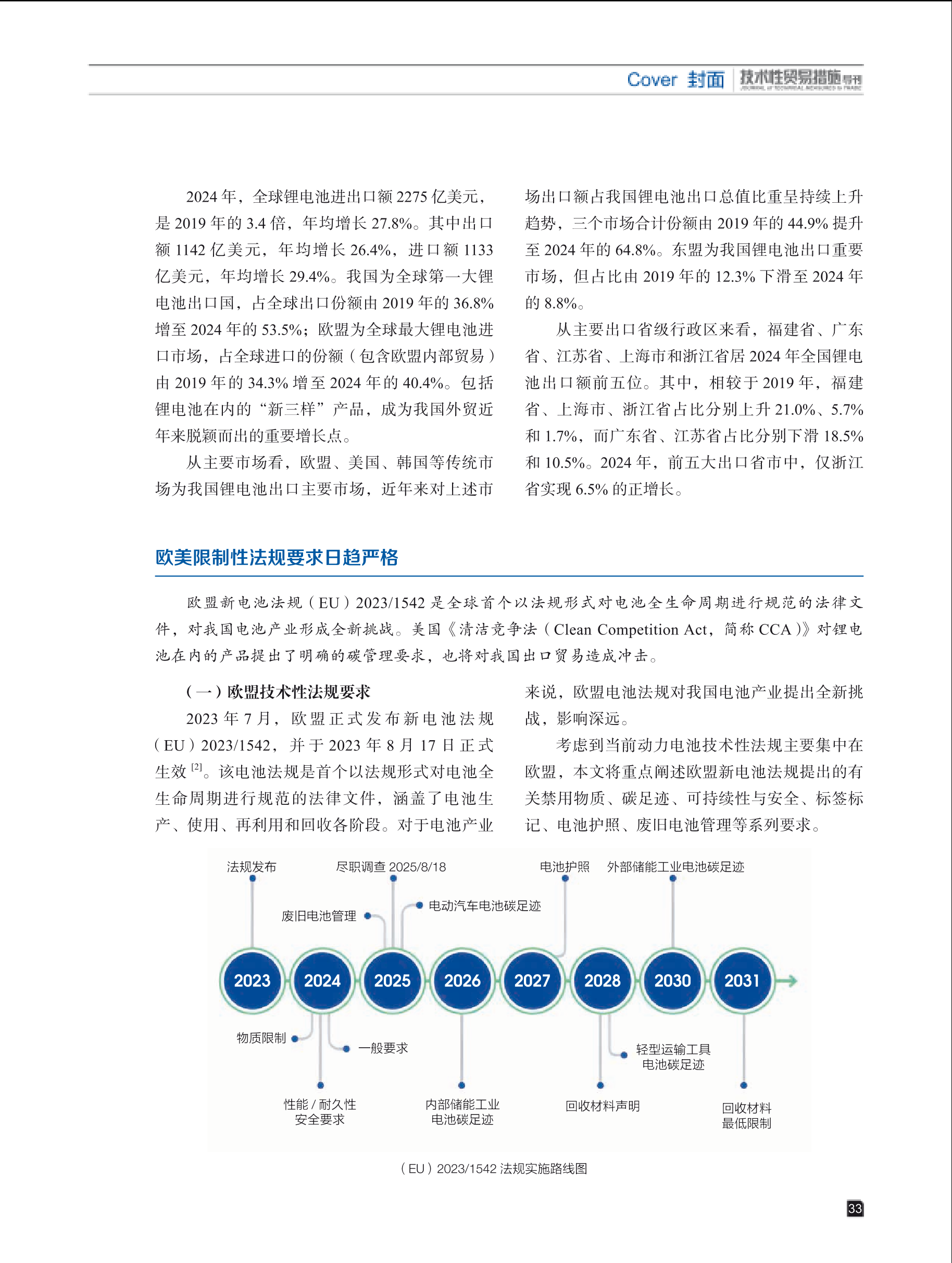 2025年第1期技术性贸易措施导刊 第35页