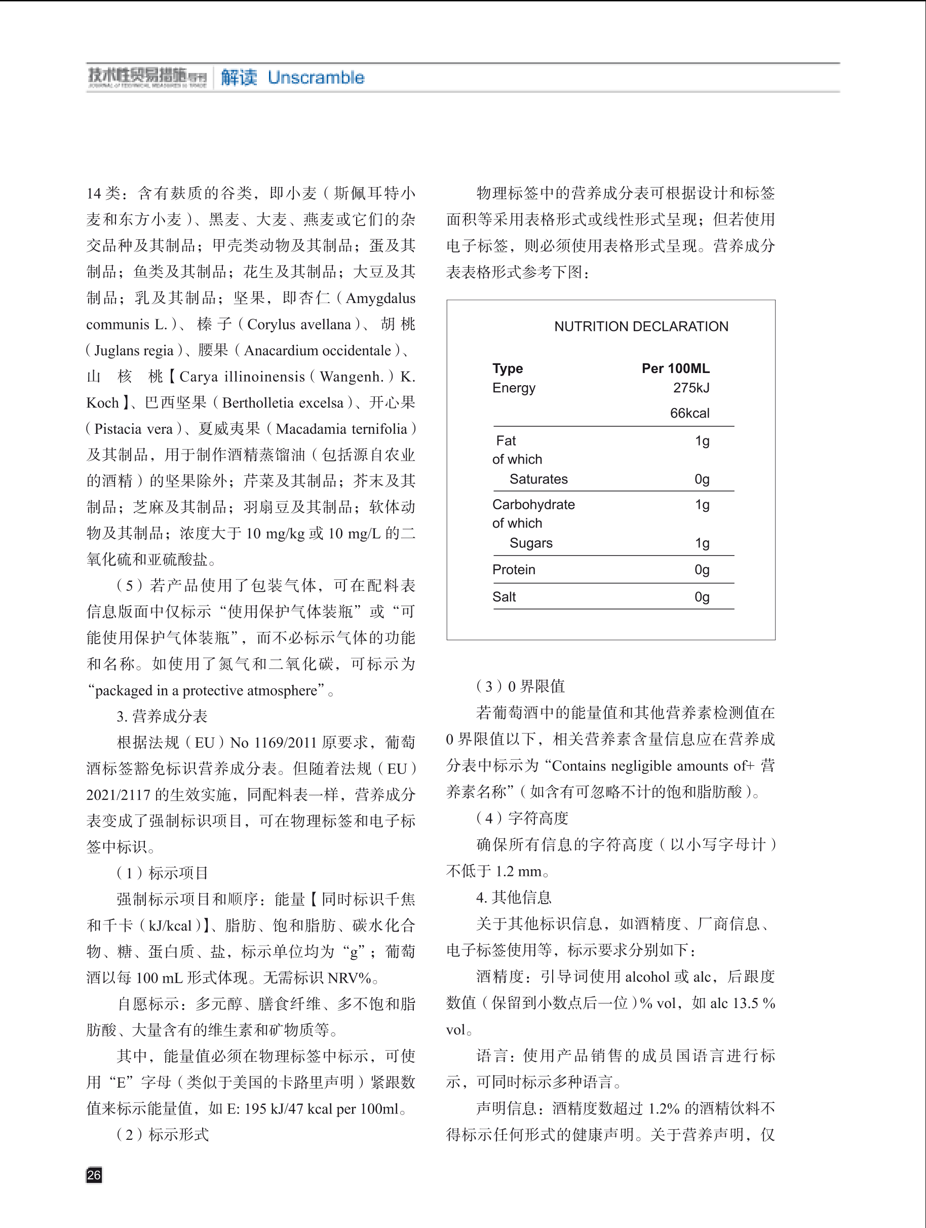 2024年第6期技术性贸易措施导刊 第28页