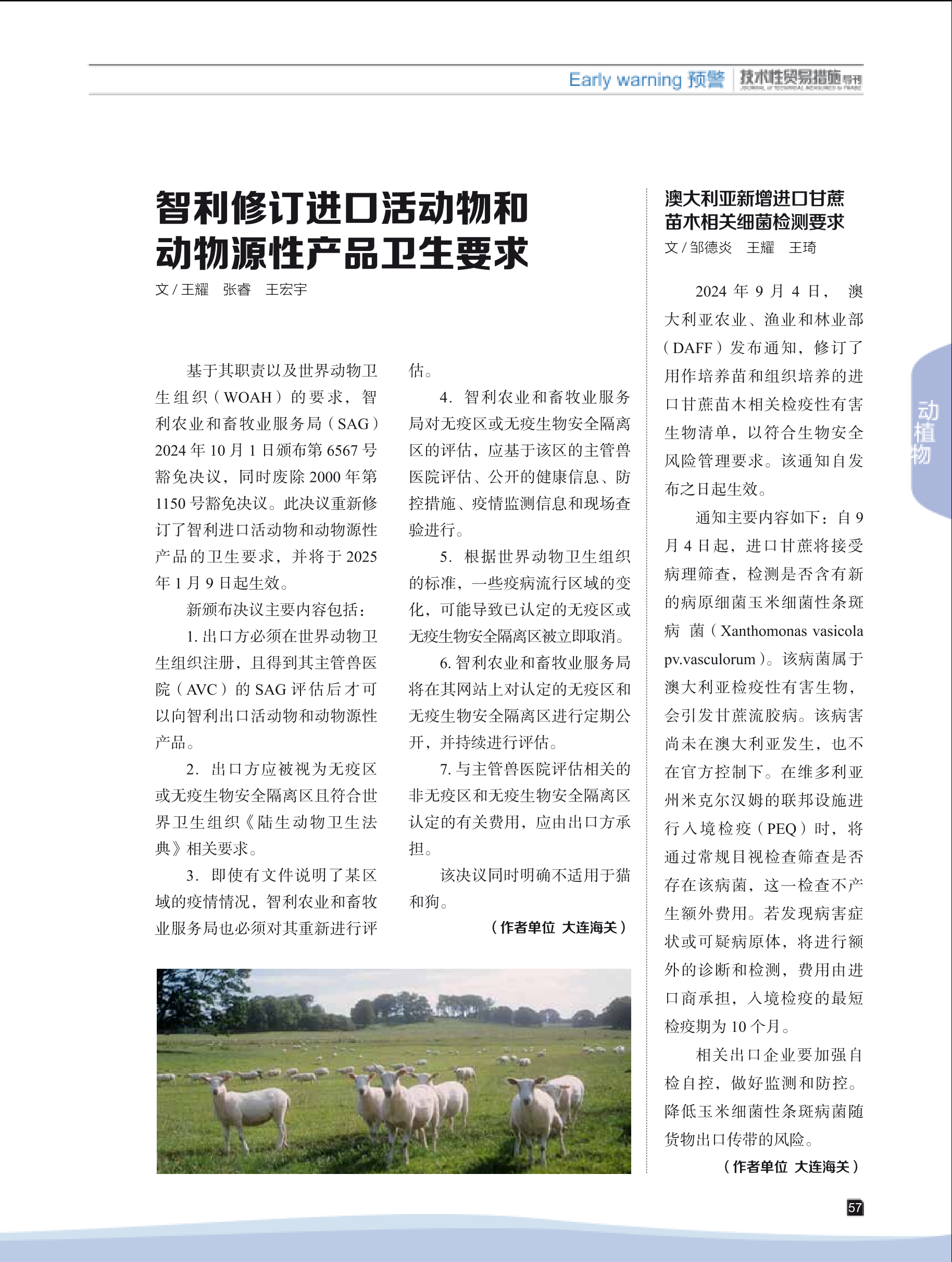 2024年第6期技术性贸易措施导刊 第59页